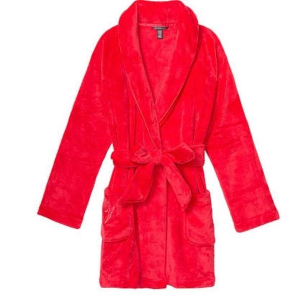 Logo Short Cozy Robe - Picture 2 of 4